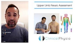 Upper Limb Neuro Assessment Review Tutorial | Clinical Physio