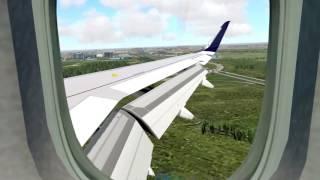 X-Plane 11 "Soft landing in ULLI Saint Petersburg on Airbus a320"