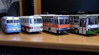 Коллекция масштабных моделей автобусов  IKARUS