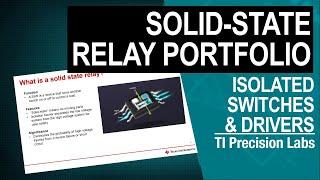 Solid-state relay portfolio overview