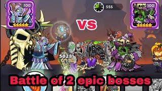 tower conquest p2 #29 : Battle of 2 epic bosses Druidess vs Witch