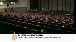 Marking the Moscow theatre siege