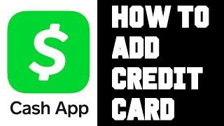 How To Add Credit Card To Cash App - How To Link Credit Card To Cash App Account Help