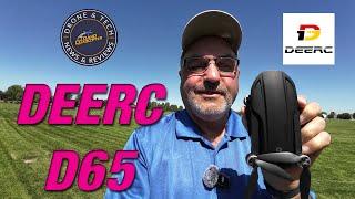 DEERC D65 GPS Camera Drone Flight Test and Review