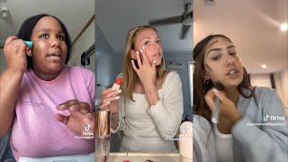 GRWM / Makeup storytime - TikTok compilation