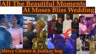 Mercy Chinwo & Judikay Hug, Moses Bliss & Mother Dance;Beautiful Moments at Moses Bliss Wedding