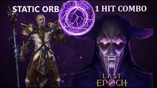 1 Hit Combo Aberroth Sorcerer Static Orb Build - Last Epoch