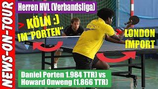 ️ London-Import vs. Liga-Routinier – Howard Onweng ("nur" 1.866 TTR) - Daniel Porten (1.984 TTR! 