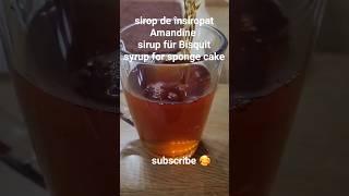 sirop ptr însiropat blaturi/Sirup für Bisquit/syrup for sponge cake #subscribe#foryou#shortvideo