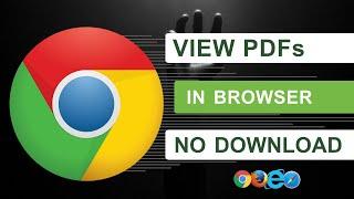 View PDFs in Any Browser Chrome, Firefox, Edge Without Auto Downloading - Fix IDM & Browser Settings