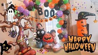 VNC Family play Halloween Trick or Treat