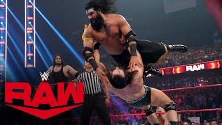 Drew McIntyre vs. Veer & Shanky – Handicap Match: Raw, Aug. 2, 2021