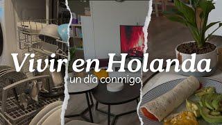 Vlog 1 - Vivir en Países Bajos (Holanda) - un día conmigo -  organiza y cocina conmigo