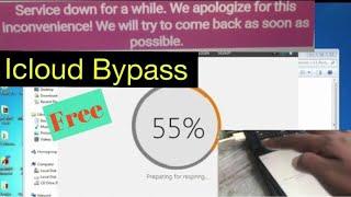New iCloud bypass With Signal | Frpfile Register Not Working | Service Down for a While iCloud