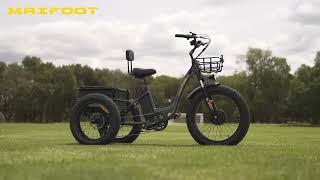 Maxfoot® Long-Range Electric Trike