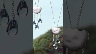 Carry a little sunshine with you and wear the magic of the rain cloud necklace