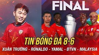 Bóng đá 8-6 | Xuân Trường rời Hà Tĩnh, Bồ Đào Nha vô địch Nations League 2025?