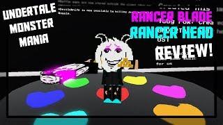 Rancer Blade & Rancer Head REVIEW! - Undertale Monster Mania ( Roblox )