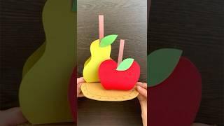 Easy to make Fruits plate for kids project #papercraft #ideas #kids #easy #activites