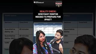 How Many Months Needed to Prepare for IPMAT | IPMAT Preparation Strategy | #shorts #ipmat