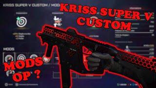 WARFACE LES MODS LA KRISS SUPER V CUSTOM SONT INSANE !