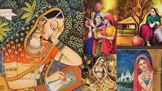 #rajasthanipaintings Rajasthani Painting features and characteristics