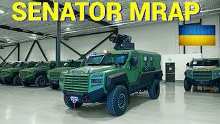 Украинские военные получили бронеавтомобили Senator MRAP