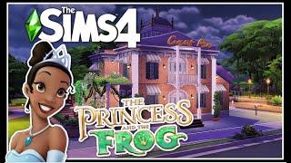 Sims 4 | THE PRINCESS AND THE FROG | Tiana's Palace | Stop Motion | Speed Build