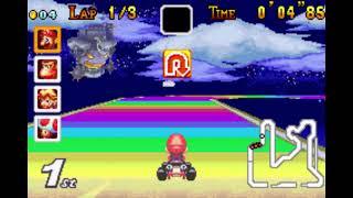 Mario Kart Super Circuit - Rainbow Road (1st place)