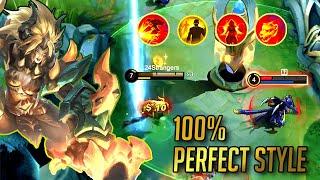 100% PERFECT MASHA MAIN USER COMBO STYLE - 24 STRANGERS MYTHIC GAMEPLAY MOBILE LEGENDS