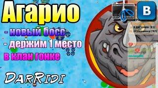 игра агарио клан dar7 на 1 месте, держим ребята чуть чуть осталось