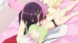 BIG OPPAIS GIRLS's Yuri Hot Scene | Ayakashi Triangle