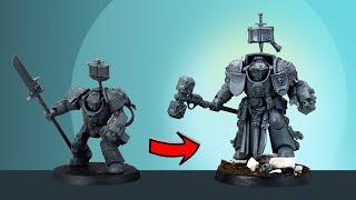 I make epic GREY KNIGHTS in 2024 - Majestic Terminator KITBASH for Warhammer 40.000