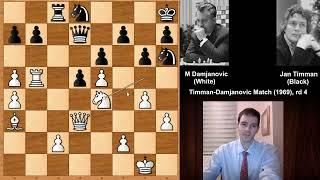 Mato Damjanovic vs Jan Timman - Delft (1969)