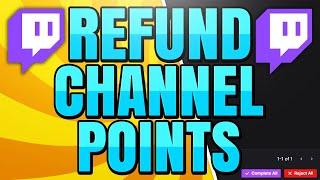 How to Refund Channel Points on Twitch