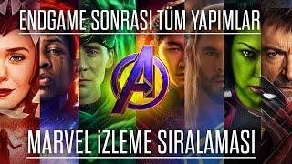 MARVEL İZLEME SIRASI 2024 I Endgame Sonrası Kaçırdığın Tüm Filmler ve Diziler #marvel