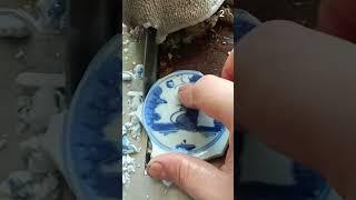 Proses membentuk keramik menggunakan alat dan mesin canggih #shorts
