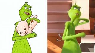 The Grinch Funny Drawing Meme | Drawing 4 Meme