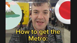 How to Get the metro in Japan Step by Step and pay as you go - no card needed