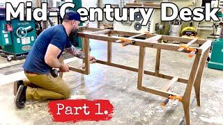 Mid-Century Furniture Build || Building Craig a Desk