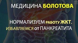 НОРМАЛИЗУЕМ РАБОТУ ЖКТ, ИЗБАВЛЯЕМСЯ ОТ ПАНКРЕАТИТА. МЕДИЦИНА БОЛОТОВА