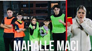 ANNEMLE MAHALLE MAÇI YAPTIK CHALLENGE !! CİPS KOLASINA