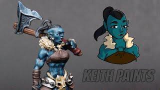 Half Orc | D&D Character Creation and Model Painting