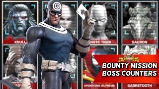 Bounty Mission Boss Counters | Options and Standard Fights | Marvel Contest of Champions