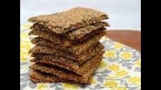 Gluten Free Vegan Pumpkin/Sunflower Crackers