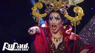 Lip Sync Eleganza Extravaganza Performance w/ S1 & S10 Queens | RuPaul's Drag Race Season 10