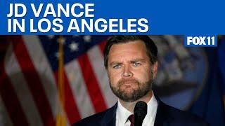 LIVE: Vice President JD Vance in Los Angeles