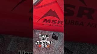 Best hiking Tent ️ MSR Mutha Hubba NX ️#hiking #backpacking #camping #msr #beach #outdoors