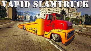 Vapid Slamtruck. ЭВАКУАТОР-Трамплин. Обзор и тесты в GTA Online