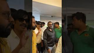 Jigarthanda double X team at Trichy LA Cinemas️️ #tamil #jigarthandadoublex